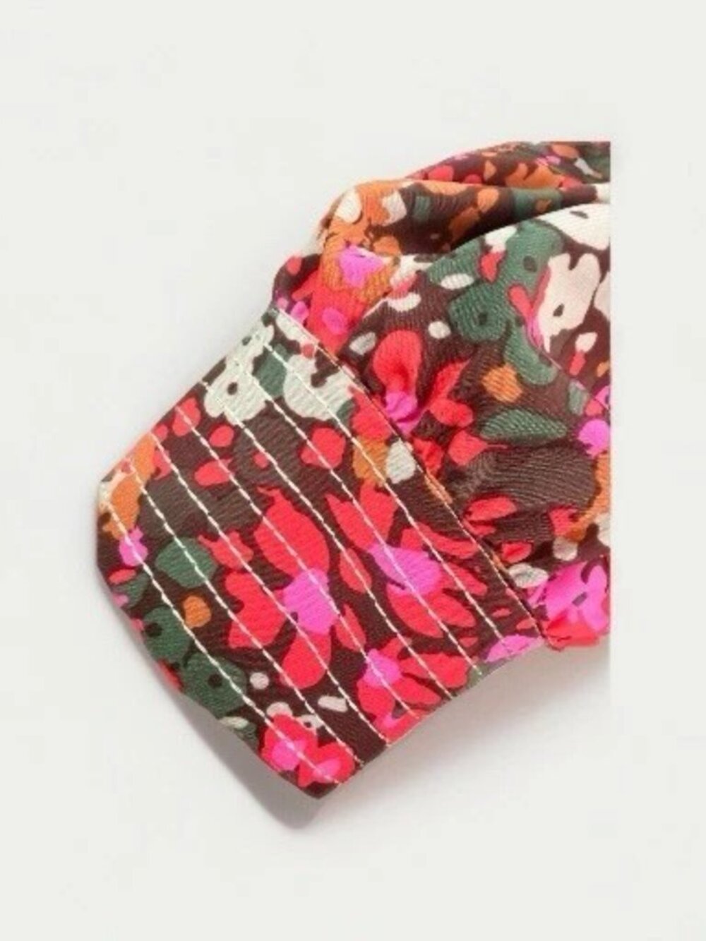 Michelle McDowell Dark Floral Blouse M - Picture 4 of 6